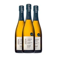 melanie pfister breit blanc de blancs extra brut cremant reserva 75 cl 125 vol pack de 3 unidades