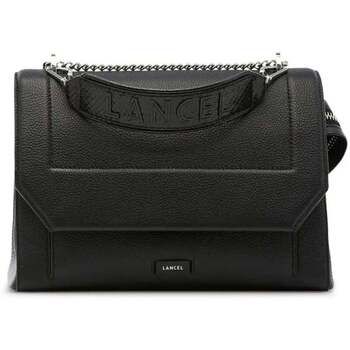Lancel Bandolera Bolso con solapa L Ninon de - Negro para mujer