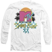 mtv camiseta manga larga spring break para mujer