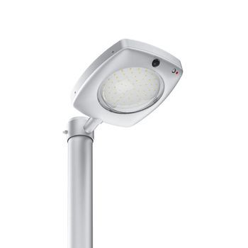Farola Led Solar 3000lm Crepuscular + Pir + Control Remoto