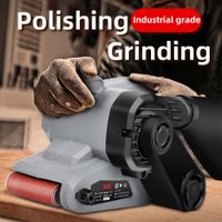 lijadora de banda electrica portatil de 220v 810w herramienta de pulido y lijado de grado industrial para bricolaje y taller