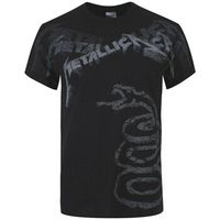 metallica camiseta black album para hombre
