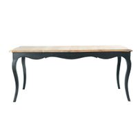 mesa de comedor extensible de madera de mango an 180 cm