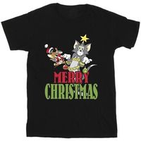 dessins animes tops y camisetas merry christmas baubles para nino
