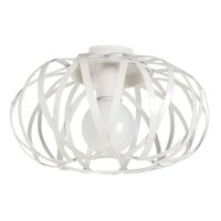 plafon ojival metal blanco ivoire