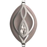 leaf crystal fitness tracker - swarovski silver silver