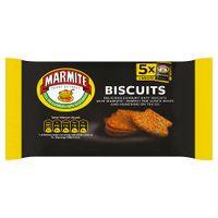 fudges marmite snack pack biscuits 5 x 24g