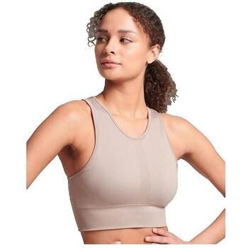 Superdry Camiseta tirantes Brassière de sport Core Seamless Impact Moyen para mujer