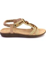 de amarpies 28553 sandalias de mujer bronce