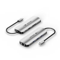 docking usb-c vention tqkhb 8 en 1 hdmi 4k usb 30 gigabit ethernet
