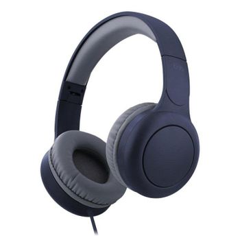 Auriculares TnB Tonality Link con cable USB-C, plegables, azul marino y gris