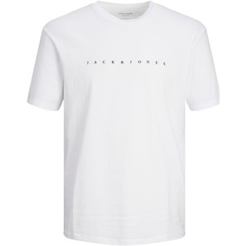 Jack & Jones Camiseta 12237435 JJESTAR JJ TEE SS NOOS JNR WHITE para niño
