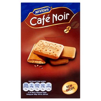 McVities Cafe Noir Biscuits