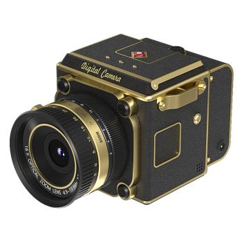 M31 Cámara digital retroportátil CCD 4K 8MP 16X zoom digital fácil para estudiantes, simulación de doble réflex, cámara