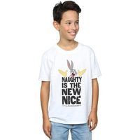dessins animes tops y camisetas naughty is the new nice para nino
