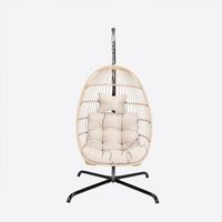silla colgante loma - 1 plaza beige
