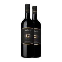 la braccesca vino tinto vino 75 cl 135 vol pack de 2 unidades