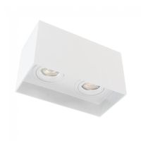 foco de superficie classic blanco 2 luces