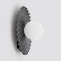 aplique de pared drino m negro