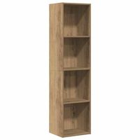 mueble de tvlibreriararmario de libros roble artesanal 36x30x143cm