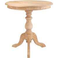 mesa auxiliar wiva 70 cm madera natural o 70 cm clp