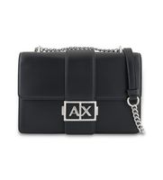 ax armani exchange para mujer xw000070af12039uc001 bolso logo metal negro osfa casual fiesta poliuretano