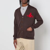 vivienne westwood alex wool-blend cardigan - m