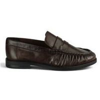 lolas zapatos de tacon mocasin fruncido para mujer