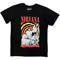 nirvana camiseta nevermind bath tub para mujer