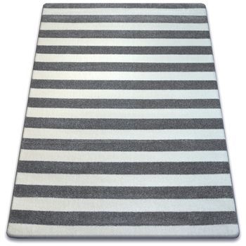 Alfombra Sketch - F758 Gris/blanco - Rayas 180x270 Cm