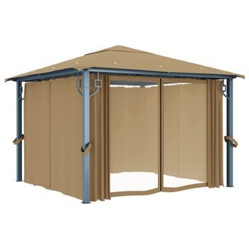 300x300x270 Cm Aluminio - Taupe