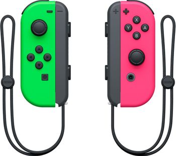 NINTENDO Switch Joy-Con Wireless Controllers - Neon Green & Neon Pink, Neon