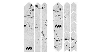 Kit de proteccion de cuadro de carretera   grava extra all mountain style negro sterrato