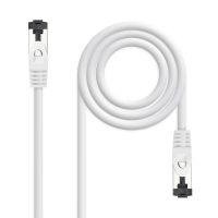 cable de red nanocable 10202001-w cat81 2ghz sstp lszh rj45 1 m blanco