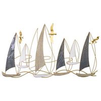 mural decorativo de pared de metal 1238x699x51