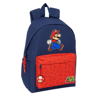 super mario bros - mochila para portatil 141 super mario trick 31x43x13cm 612508775