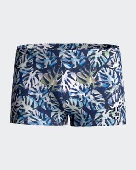 Boxer de Banho estampado Palmas