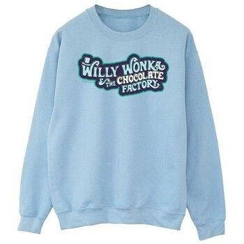 Willy Wonka Jersey Chocolate Factory Logo para hombre