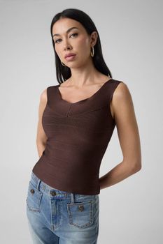 Top De Hombros Descubiertos