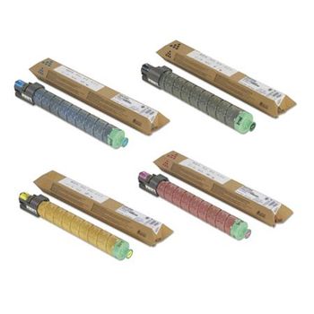 Original Multipack Ricoh Aficio MPC3300 Printer Toner Cartridges (4 Pack) -841124