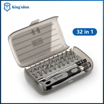 Juego de destornilladores de precisión, Kit de herramientas manuales portátiles, brocas pequeñas magnéticas inalámbricas, 32 en 1, Xiaomi para teléfono móvil, nuevo