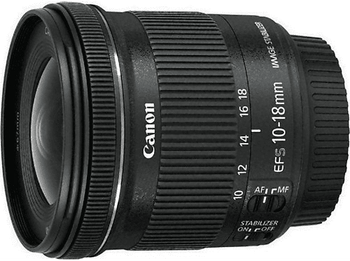 Objetivo - Canon EF-S 10-18 mm f/4.5-5.6 IS STM