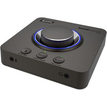 Creative Sound Blaster X4 DAC Tarjeta de Sonido Externa USB Super X-FI 7.1
