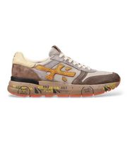 premiata para hombre mick zapatillas mick beige 42 plano cordones casual
