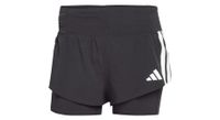 pantalon corto adidas adizero negro mujer 2 en 1