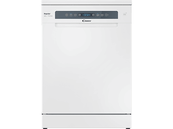 Lavavajillas - Candy Rapido' CF 5C7F1W, 15 servicios, 8 programas, Inicio Diferido, Motor Inverter, 60 cm, Conectividad Wi-Fi, Blanco