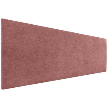 Dhome Cabecero Rojo 135cm Acabado Toalla Soft Tapizado Liso 4cm Grosor 70 Alto Tejido Suave Para Pared Acústicos Cabeceros Absorbentes (135cm, 4cm - 70 Al. - Rojo)
