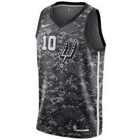 nike tops y camisetas nba san antonio spurs demar derozan city edition para hombre