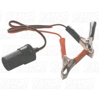 auxlighter socket with 18-cable  battclamps