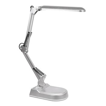 Bel Air Home - 10W snodabile Flexo Led Desk Lamp Bridge con 3 temperature di luce 3000-4000-6000K (Argento)